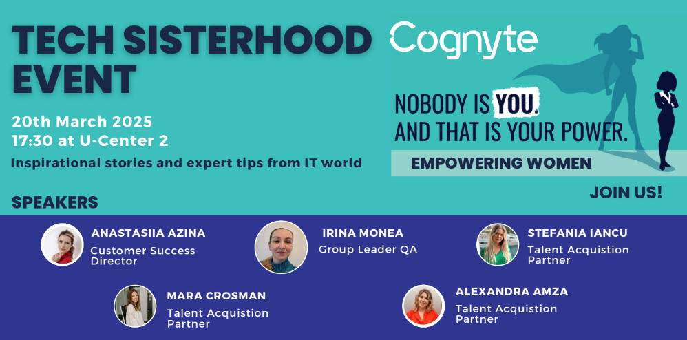 Cognyte – Tech Sisterhood Event