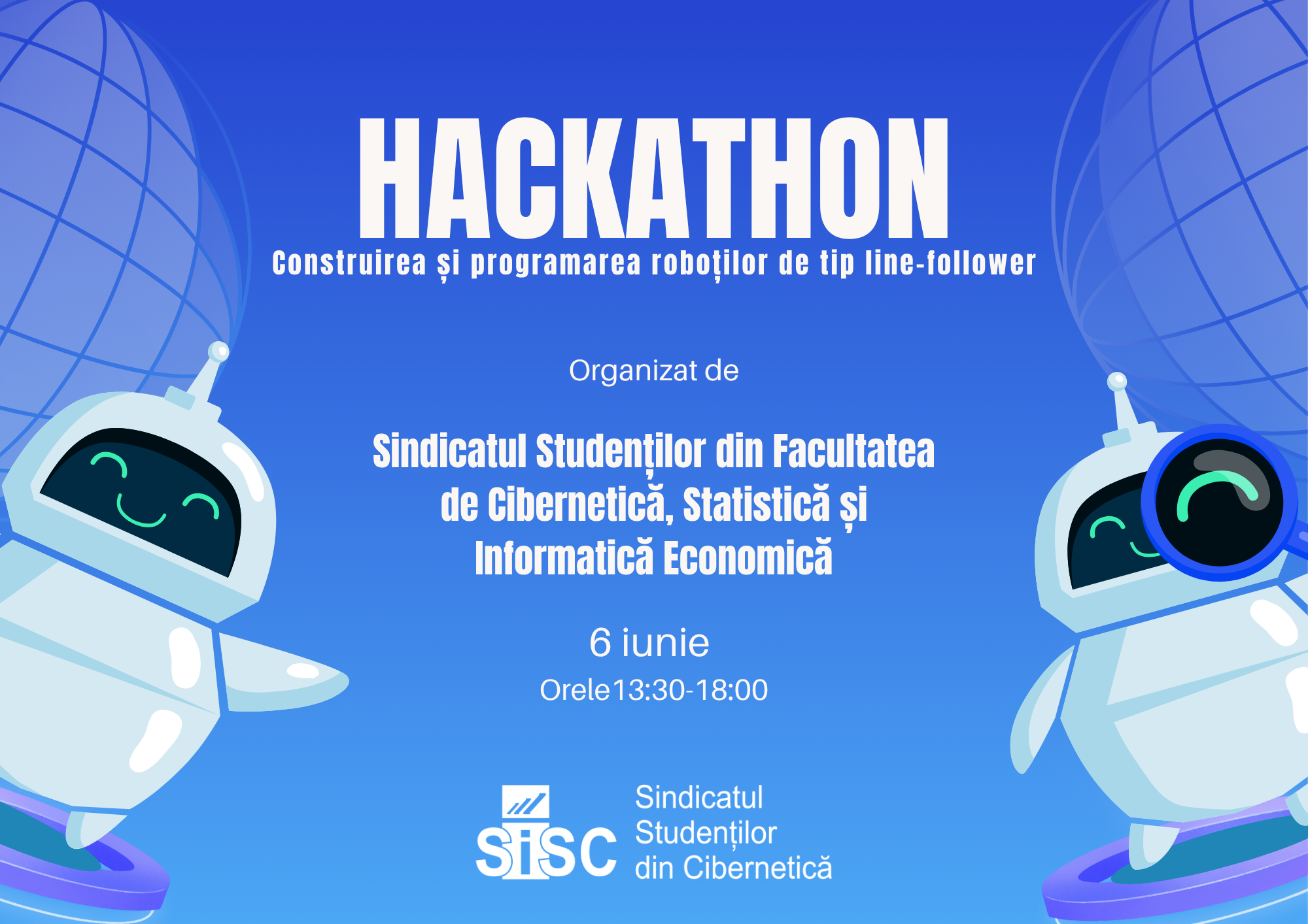 Hackathon Gratuit – Construirea și programarea roboților de tip line-follower