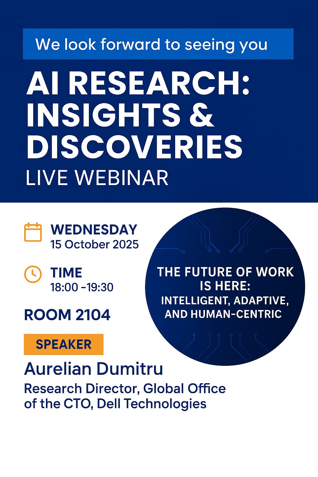 AI Research: Insights & Discoveries- Webinar