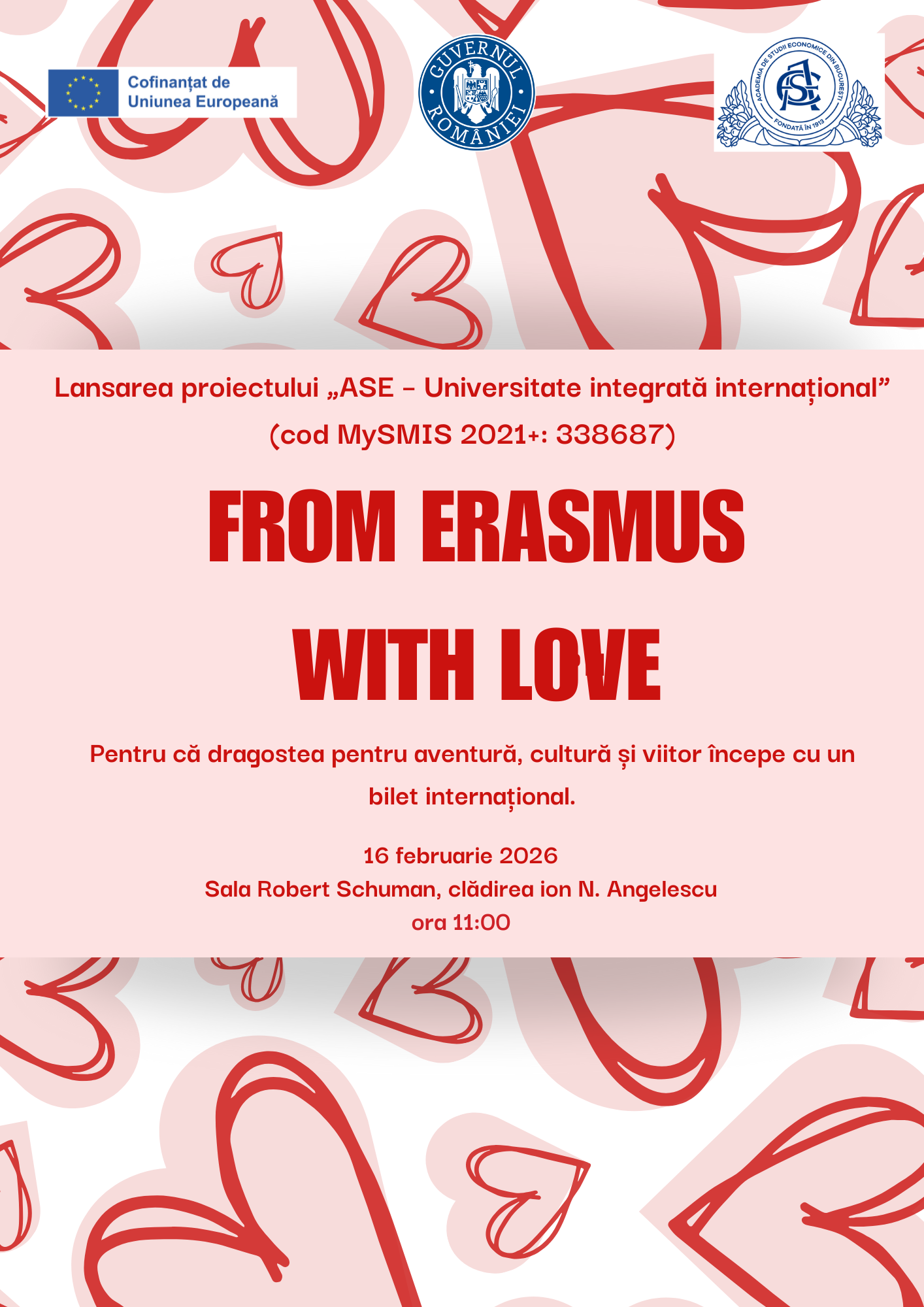 Eveniment lansare proiect ASE – Universitate integrată internațional