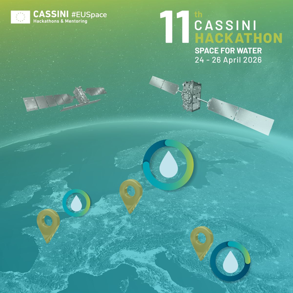 CASSINI Hackathon #11: EU Space for Water