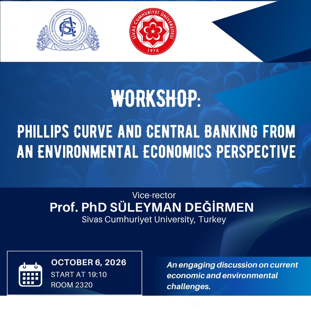 WORKSHOP „Phillips Curve and Central Banking from an Environmental Economics Perspective”